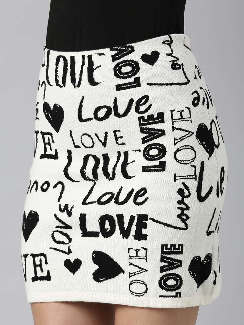 women mid-rise self-designed pencil skirt - 21023432 -  Standard Image - 5