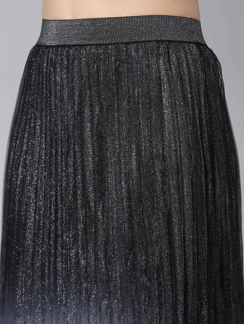 women mid-rise ombre flared skirt - 21023435 -  Standard Image - 5