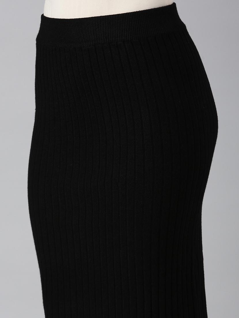 women mid-rise self-designed straight skirt - 21023449 - Standard Image - 5