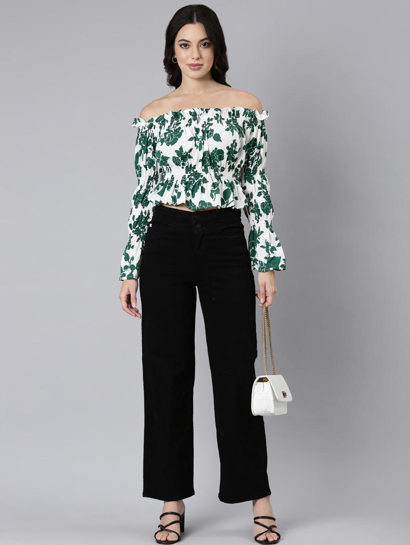 women floral printed peplum top - 21023646 - Standard Image - 5