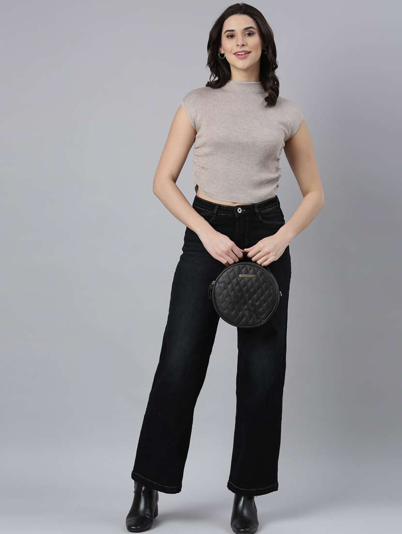 women solid color regular top - 21023718 -  Standard Image - 5