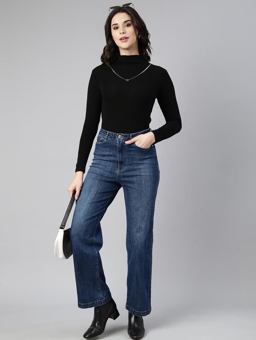 women solid color regular top - 21023726 - Standard Image - 5