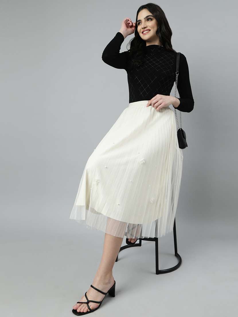 women black embellished long sleeves top - 21023825 -  Standard Image - 5