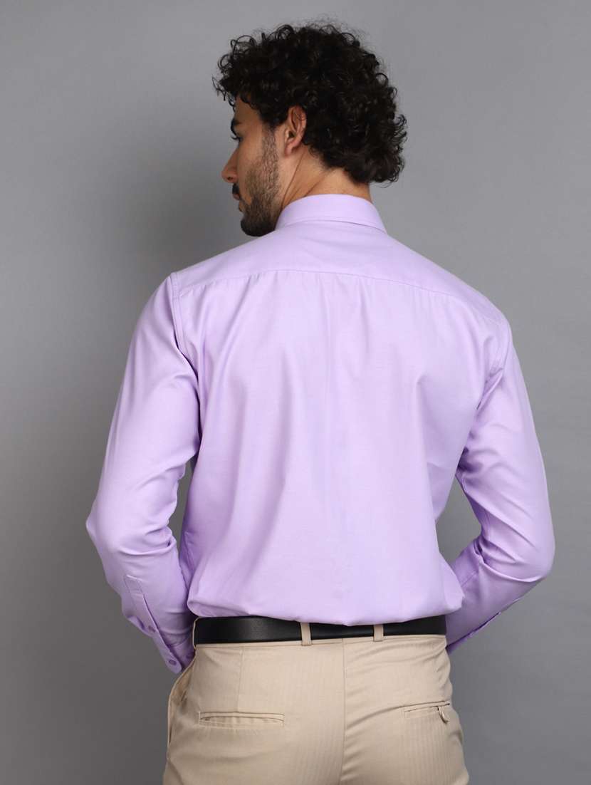 men collared long sleeve formal shirt - 21023961 -  Standard Image - 3