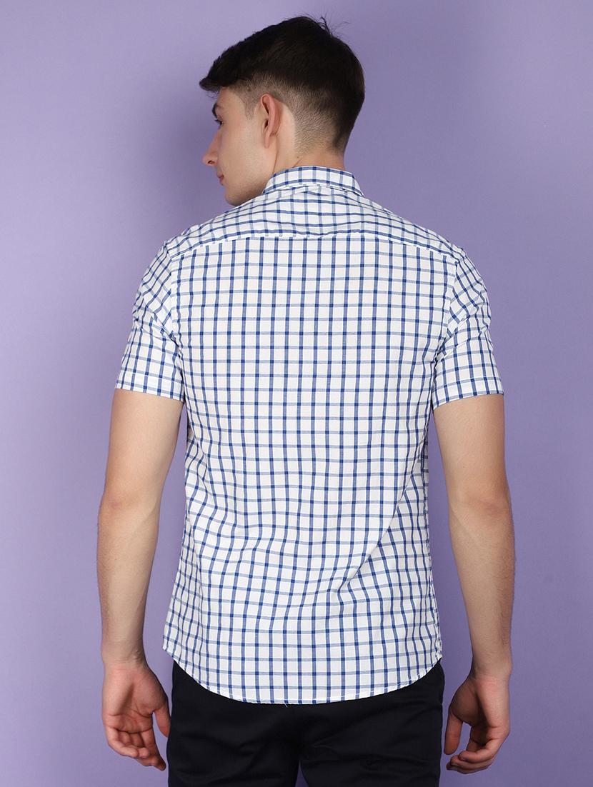 check printed casual shirt - 21023977 - Standard Image - 3
