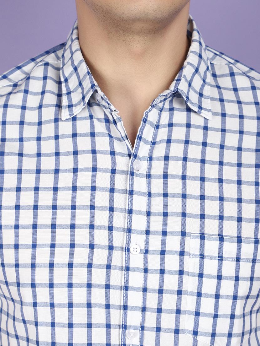 check printed casual shirt - 21023977 - Standard Image - 5