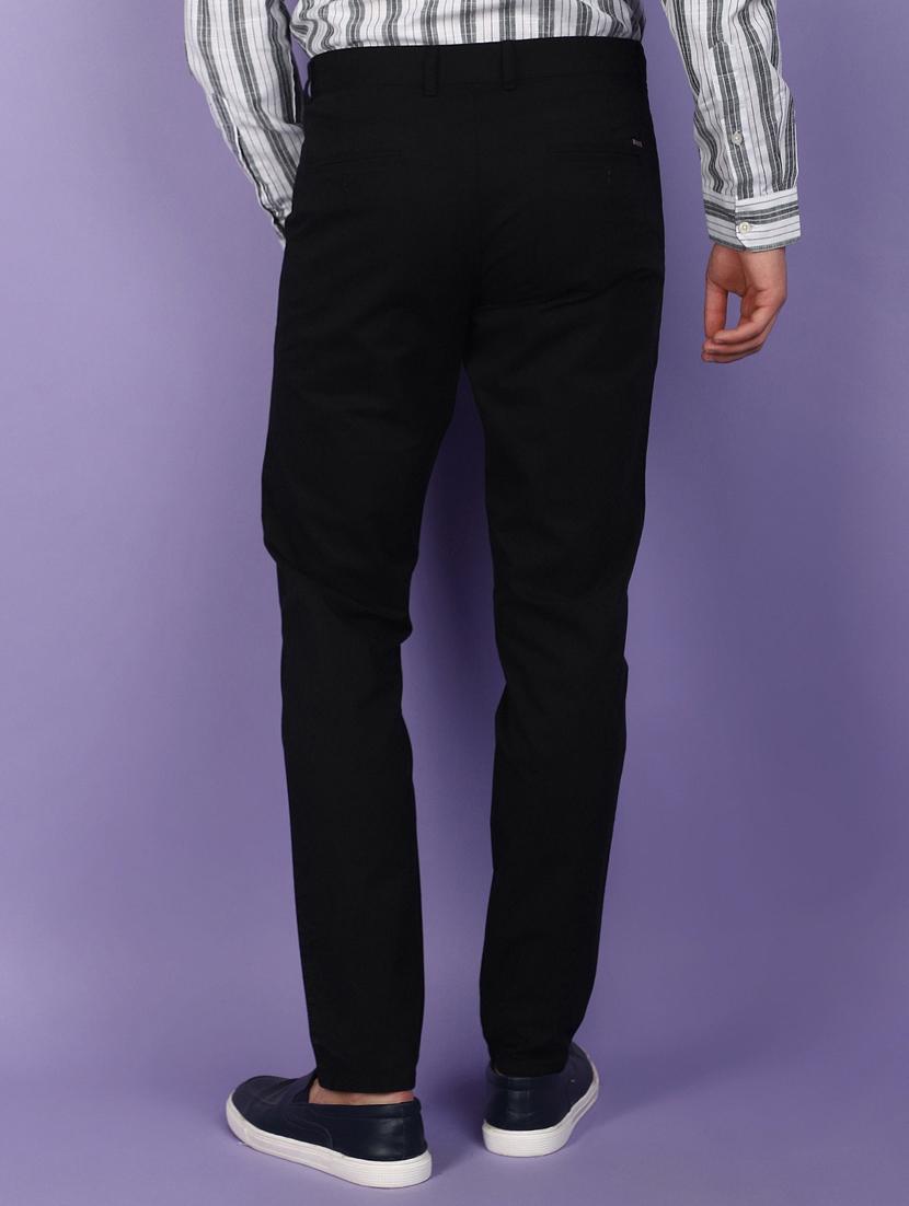 men solid ankle length chinos - 21024012 - Standard Image - 3