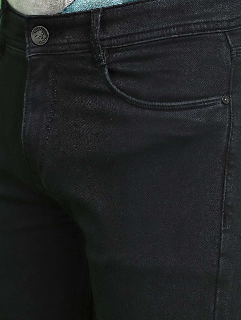 men mid rise plain jeans - 21024465 -  Standard Image - 5