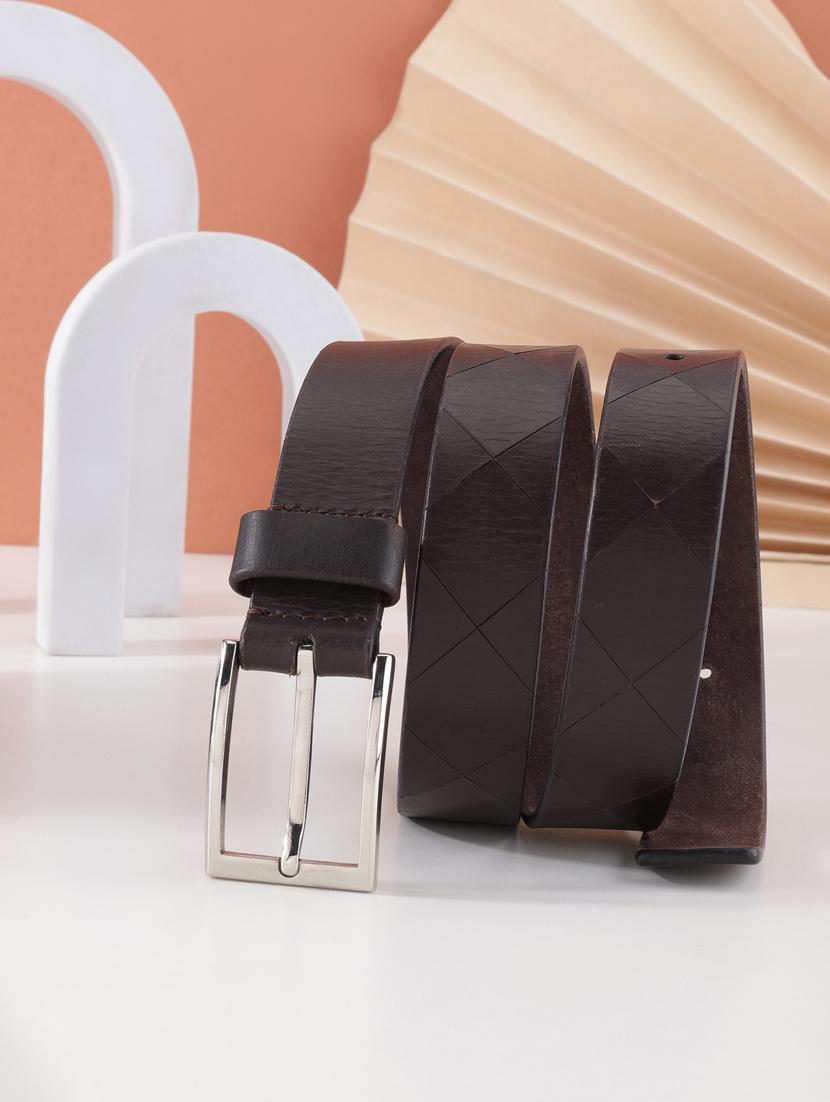 brown leather belt for women - 21027037 - Zoom Image - 0