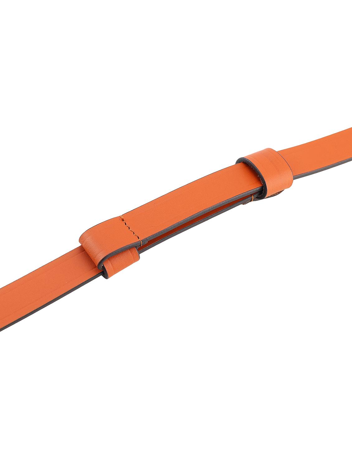 brown solid buckle belt - 21027044 - Standard Image - 5