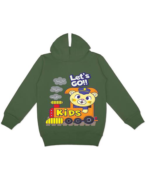 kids hooded long sleeve sweatshirt - 21031403 - Standard Image - 0