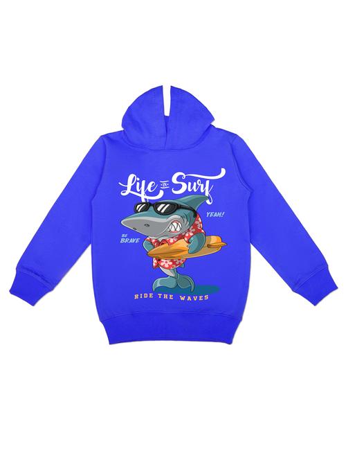 kids hooded long sleeve sweatshirt - 21031405 - Standard Image - 0