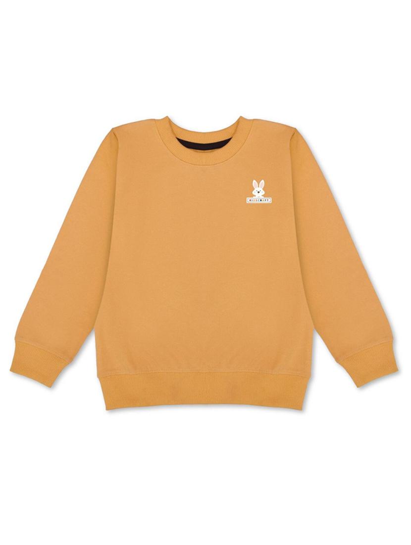 beige solids round neck sweatshirts - 21031487 - Zoom Image - 0