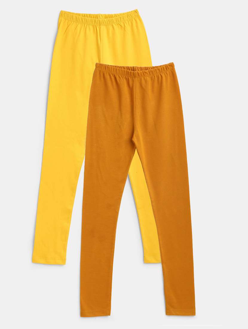 yellow cotton legging - 21031576 -  Zoom Image - 0