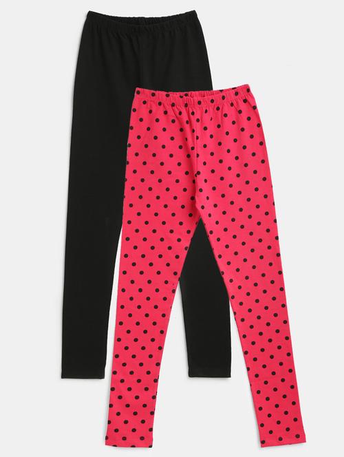 multi colored cotton legging - 21031587 - Standard Image - 0