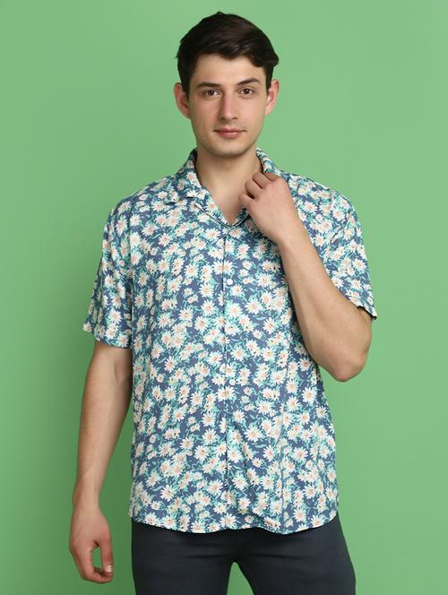floral printed casual shirt - 21031844 -  Standard Image - 0