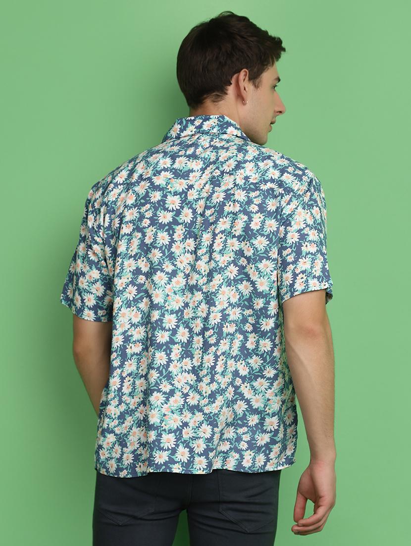floral printed casual shirt - 21031844 - Standard Image - 3