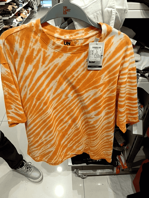 orange cotton single jersey tshirt - 21031875 - Standard Image - 0