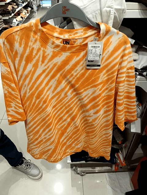 orange cotton single jersey tshirt - 21031875 - Zoom Image - 0