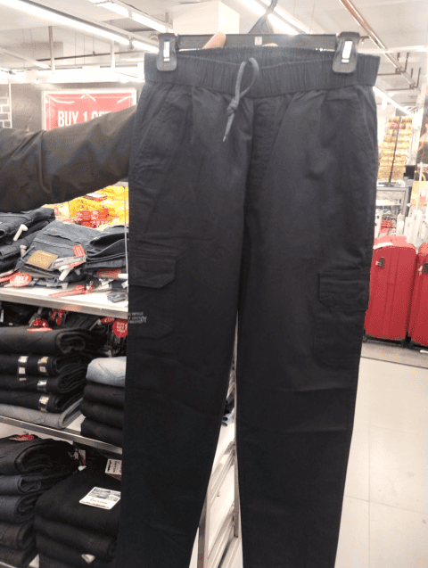 assorted twill joggers - 21031968 - Zoom Image - 0