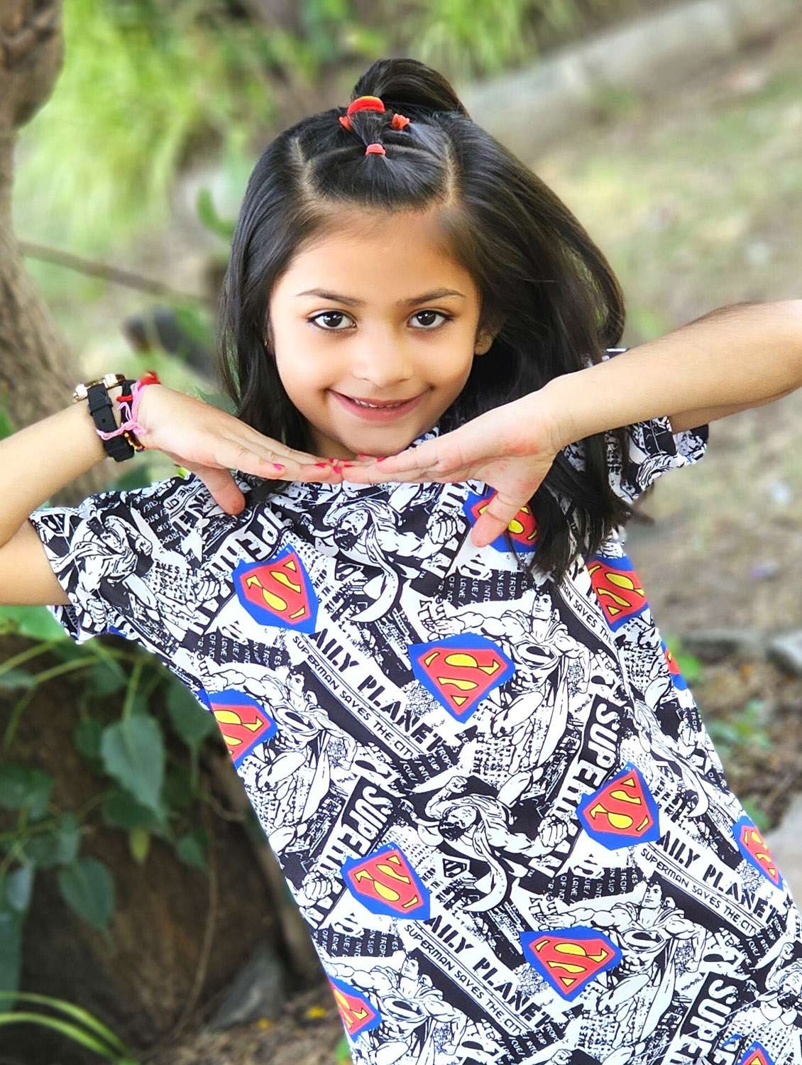 girls printed t-shirt and pajama set - 21033536 -  Standard Image - 3