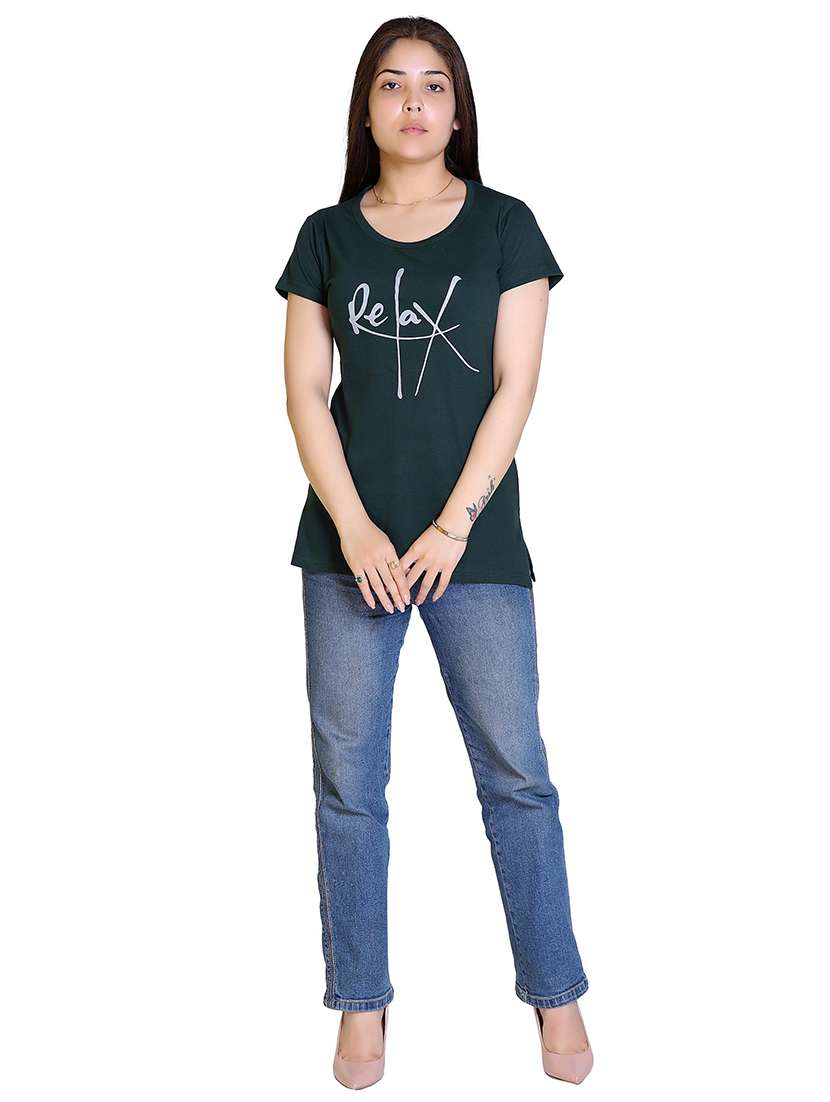 women pack of 2 cotton t-shirt - 21033707 - Standard Image - 3