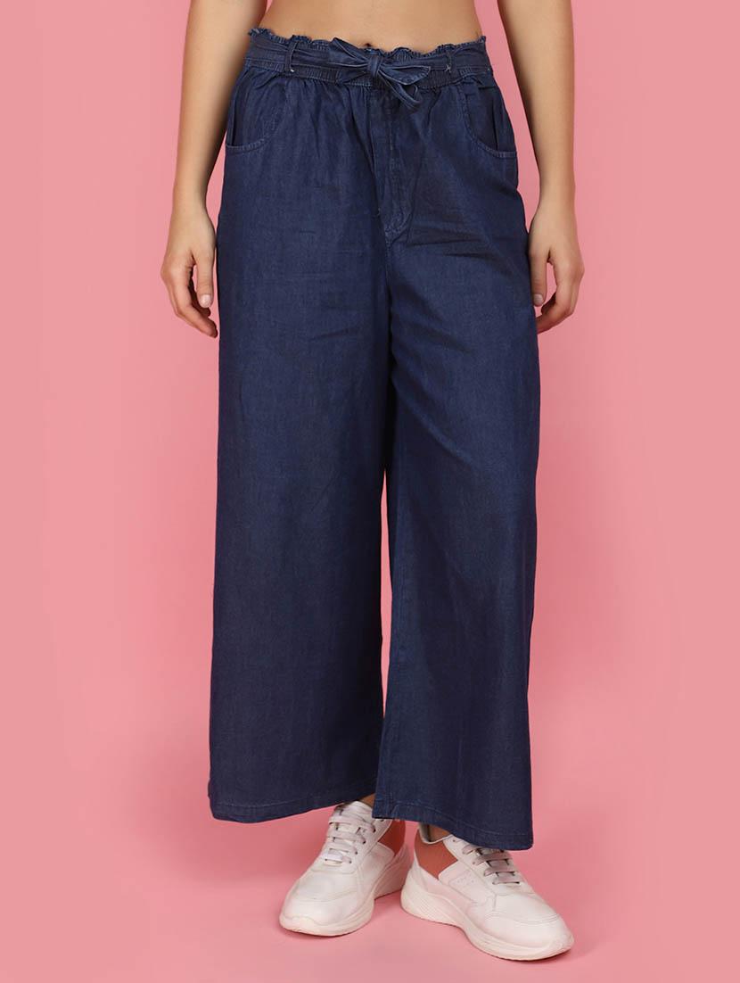 women solid denim jean - 21034653 - Zoom Image - 0
