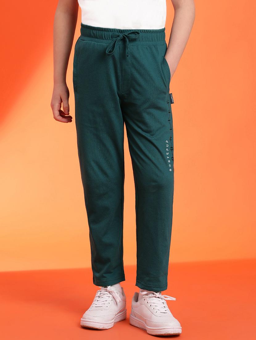 boys  solid mid rise jogger 