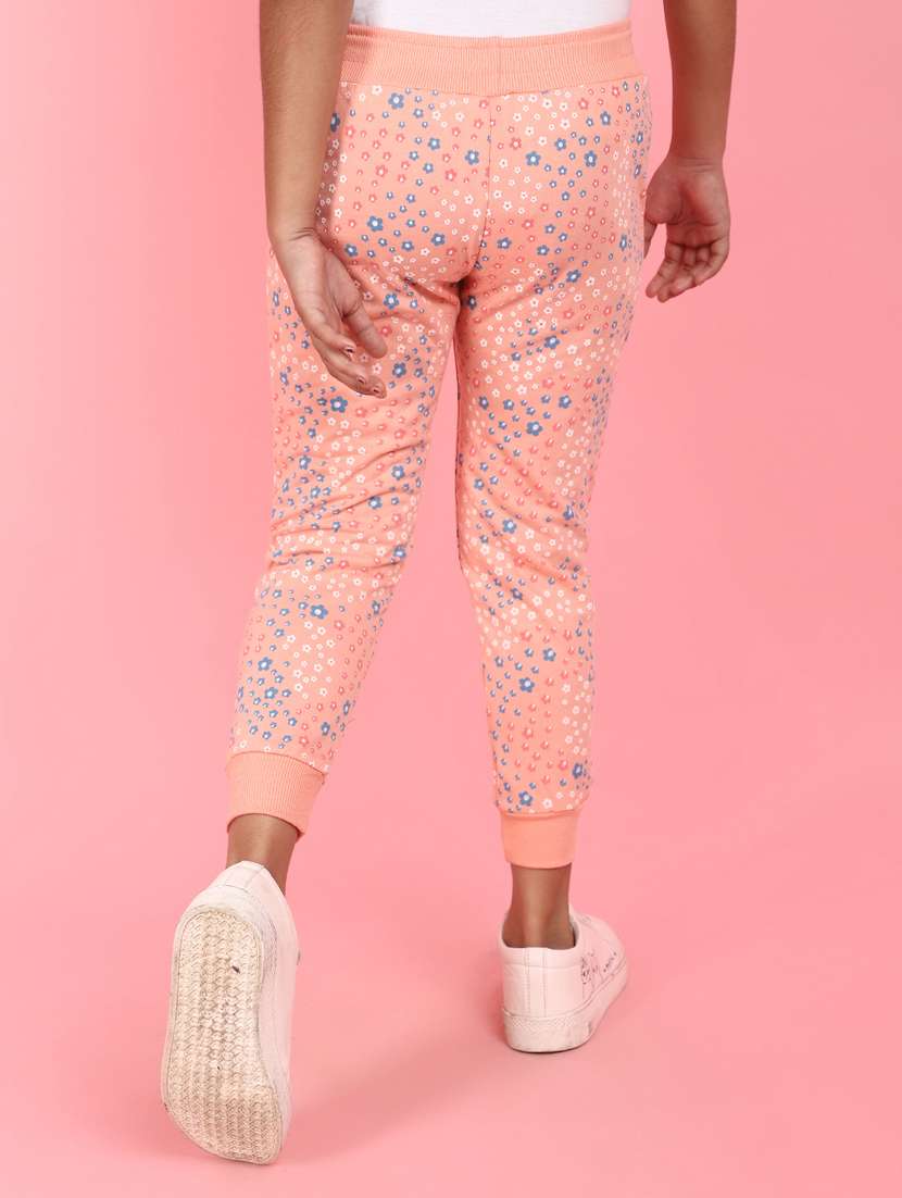 girls printed cotton trouser - 21035024 -  Standard Image - 3