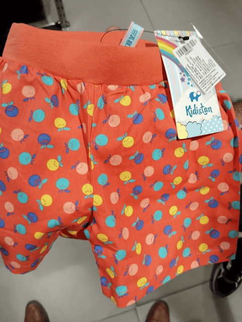coral cotton shorts & three fourth - 21035050 -  Zoom Image - 0