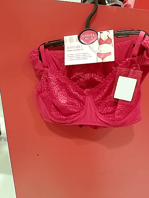 fuchsia cotton spandex bras and panty set - 21035081 -  Zoom Image - 0