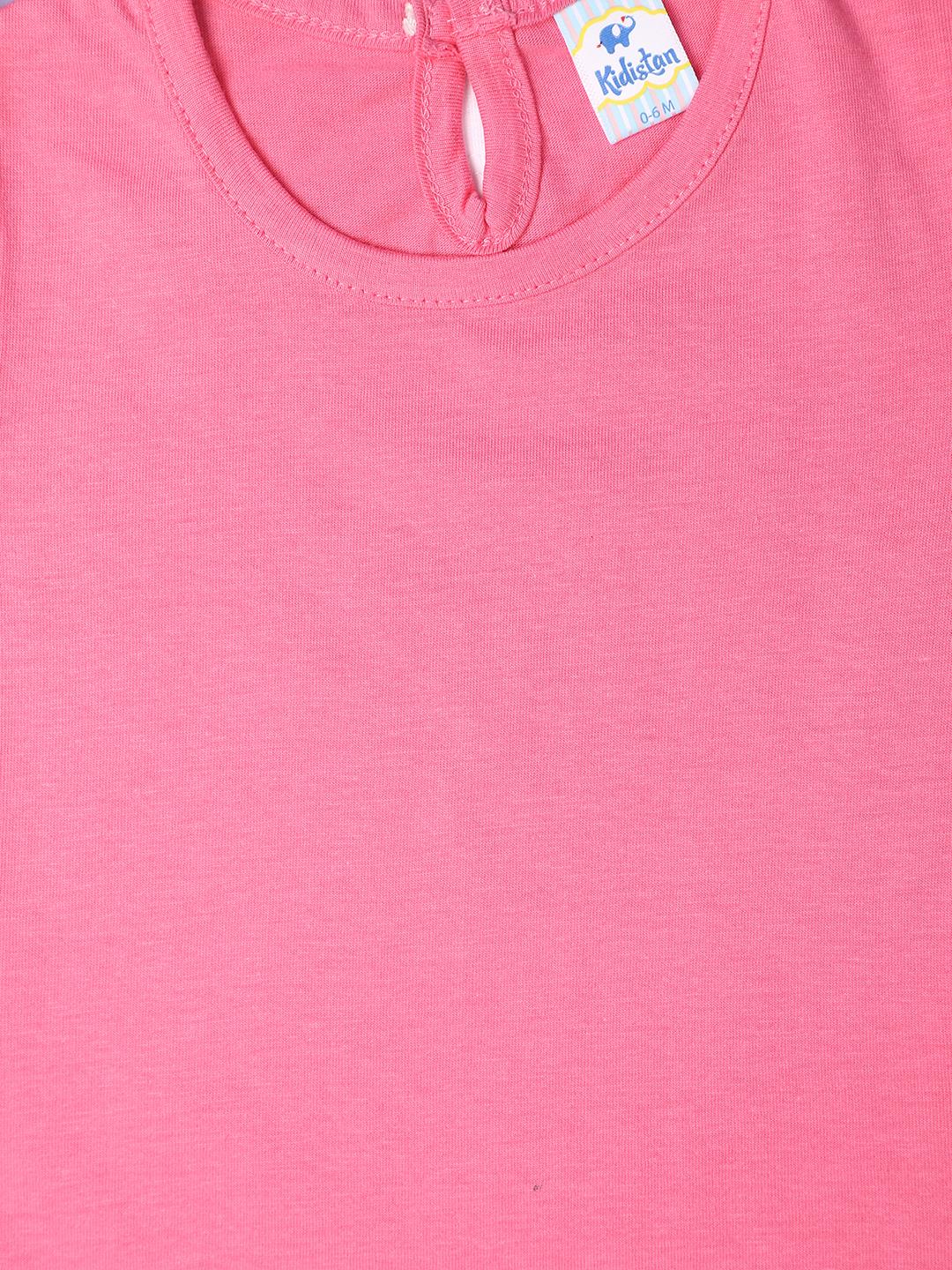 yellowfuchsiawhite cotton single jersey tshirt - 21035126 - Standard Image - 5