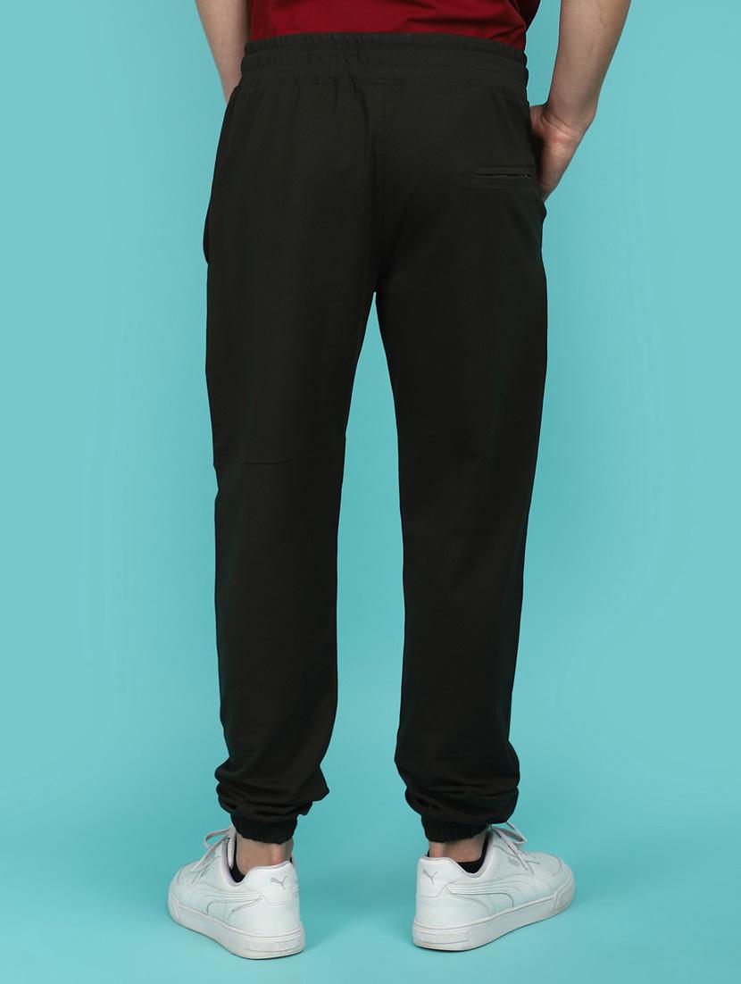 men placement cotton full length track pant - 21035678 - Standard Image - 3