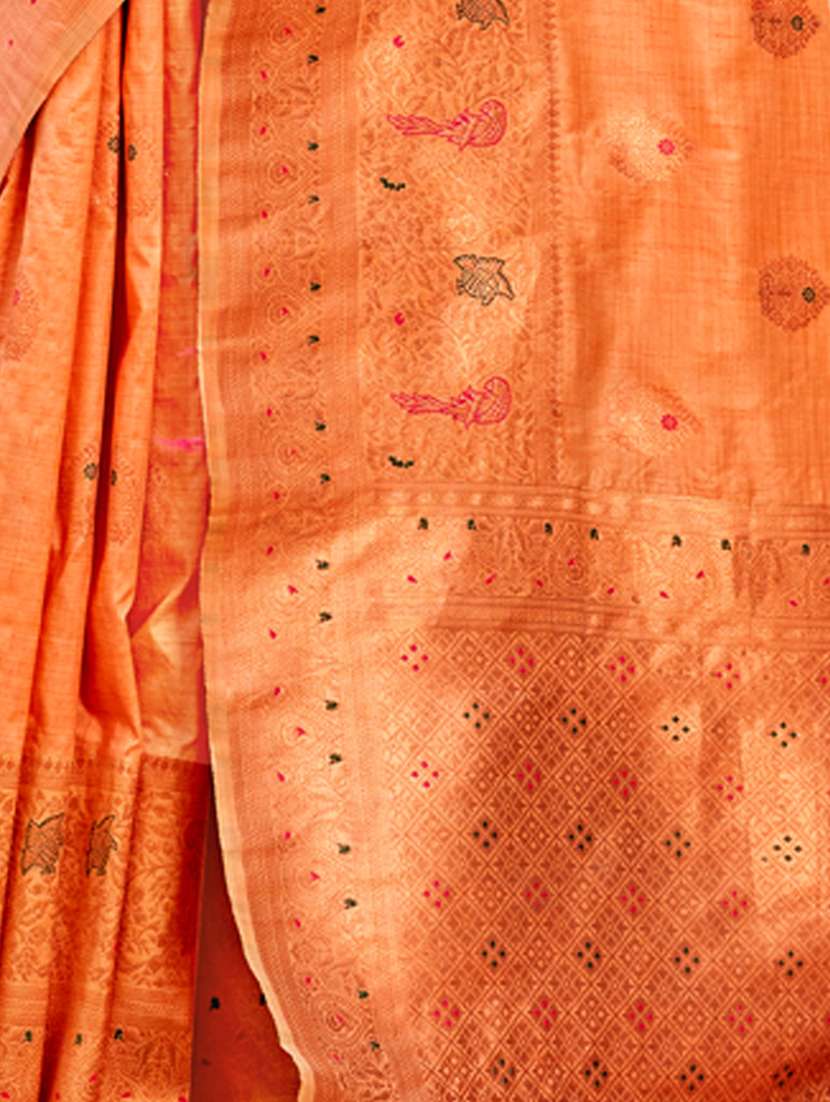 women self design banarasi saree with blouse - 21036428 - Standard Image - 3
