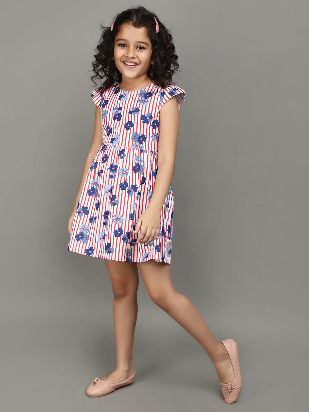 off white cotton frock - 21043546 - Standard Image - 3