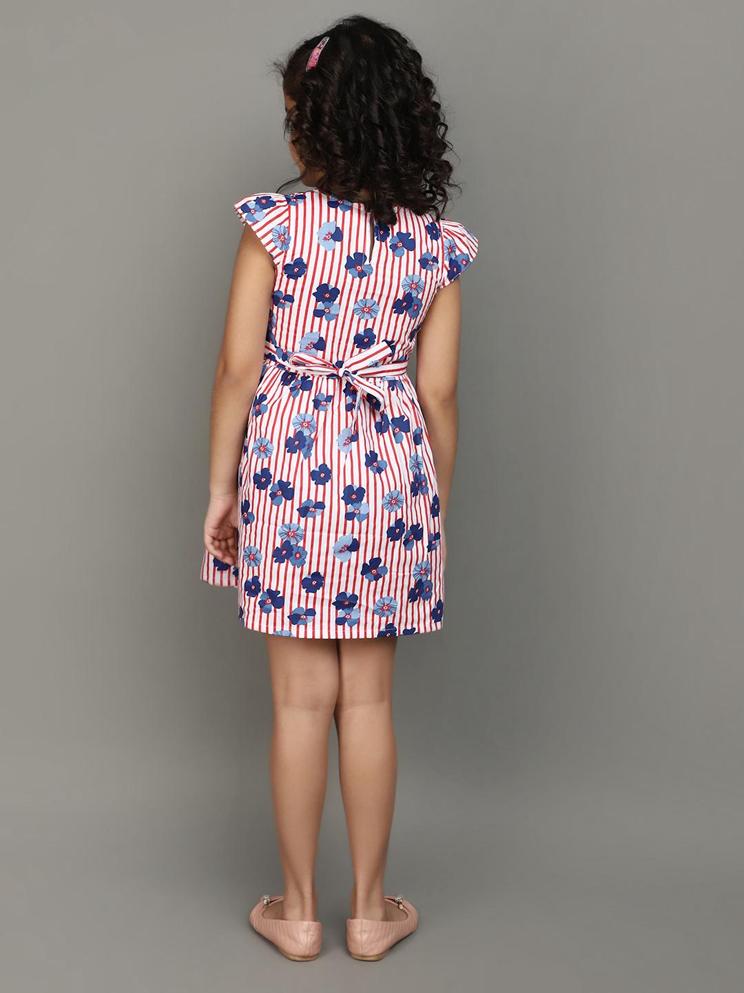 off white cotton frock - 21043546 - Standard Image - 8