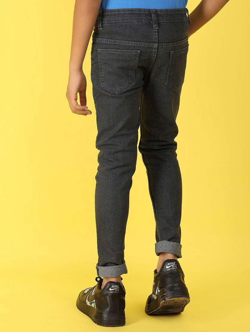 boys mid rise denim jeans - 21043828 -  Standard Image - 3