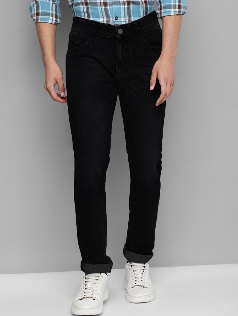 men mid rise plain jeans - 21043878 - Zoom Image - 0