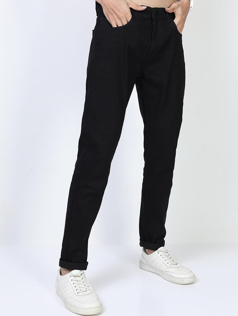 men mid rise plain jeans - 21043893 - Standard Image - 3