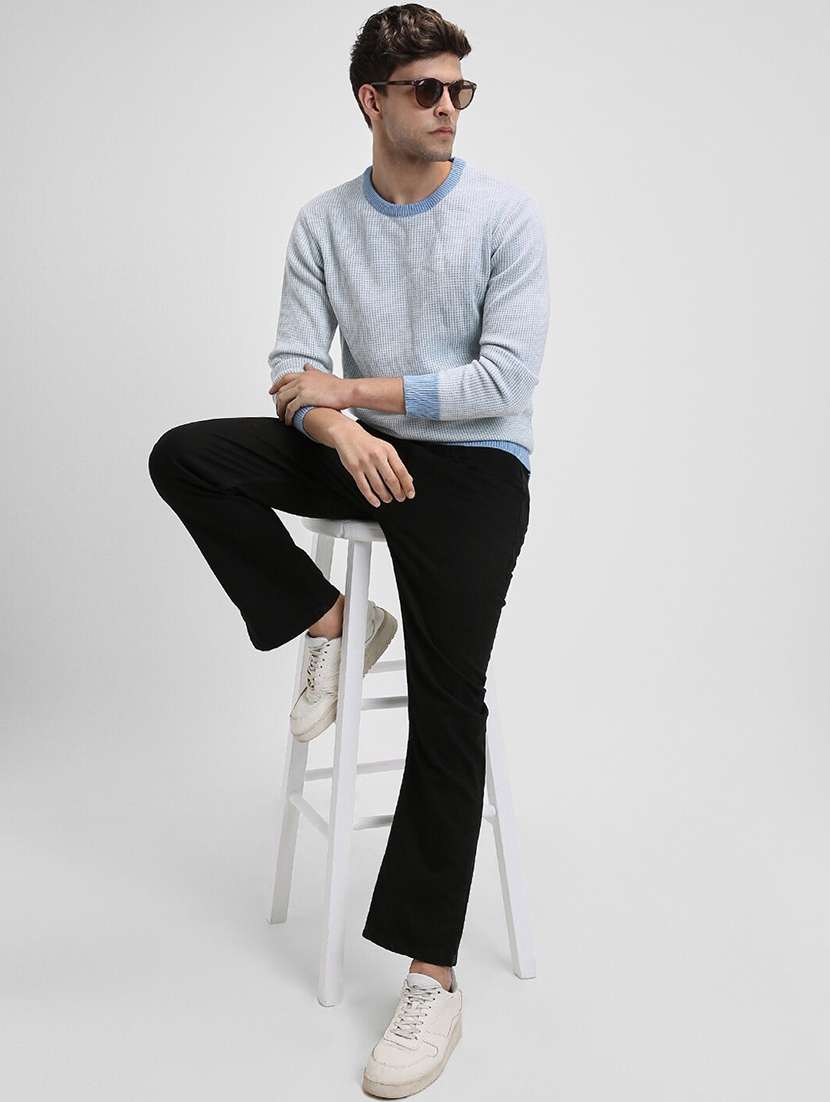 men mid rise plain jeans - 21043894 - Standard Image - 3