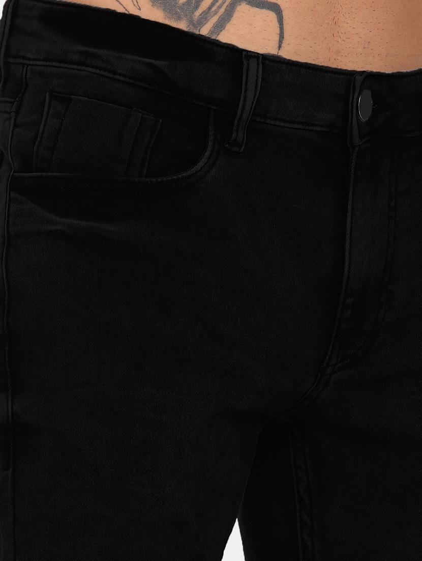 men mid rise plain jeans - 21043899 - Standard Image - 5
