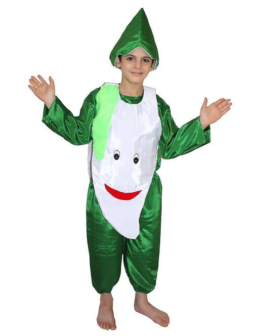 multi colored polyester radish costume - 21048764 - Standard Image - 0