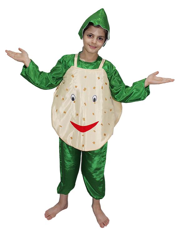 multi colored polyester costume