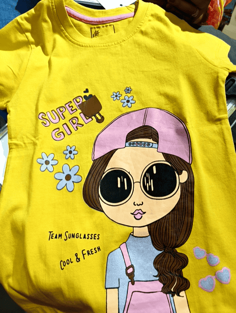 yellow cotton single jersey tshirt - 21049343 - Standard Image - 0