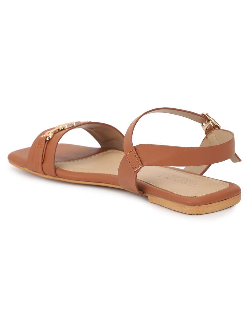 women back strap flat sandal - 21049982 - Standard Image - 3