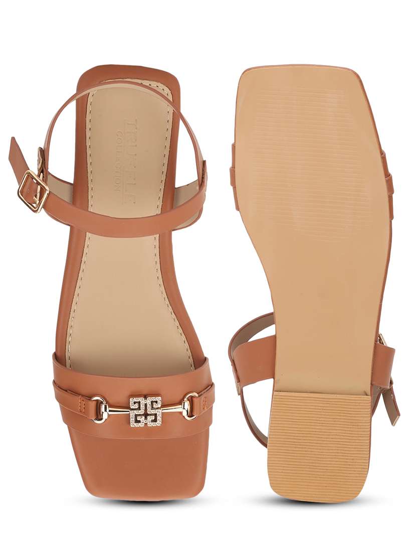 women back strap flat sandal - 21049982 - Standard Image - 5