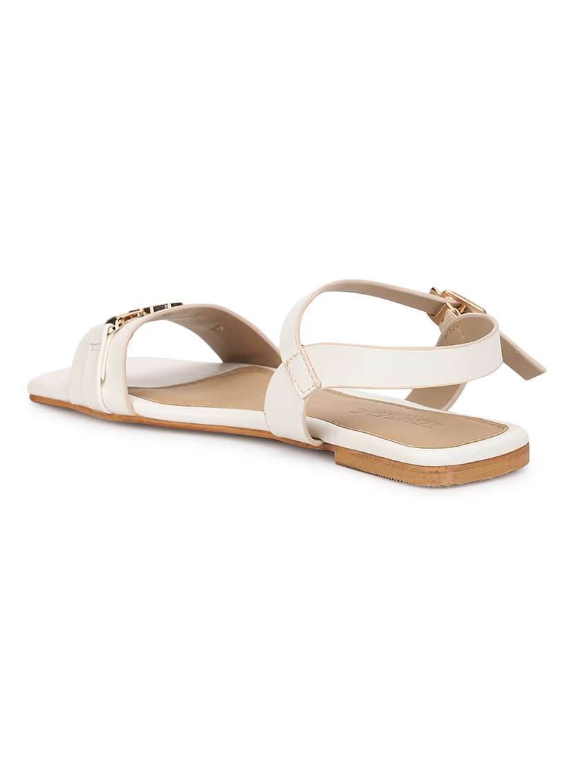 women back strap flat sandal - 21049983 - Standard Image - 3