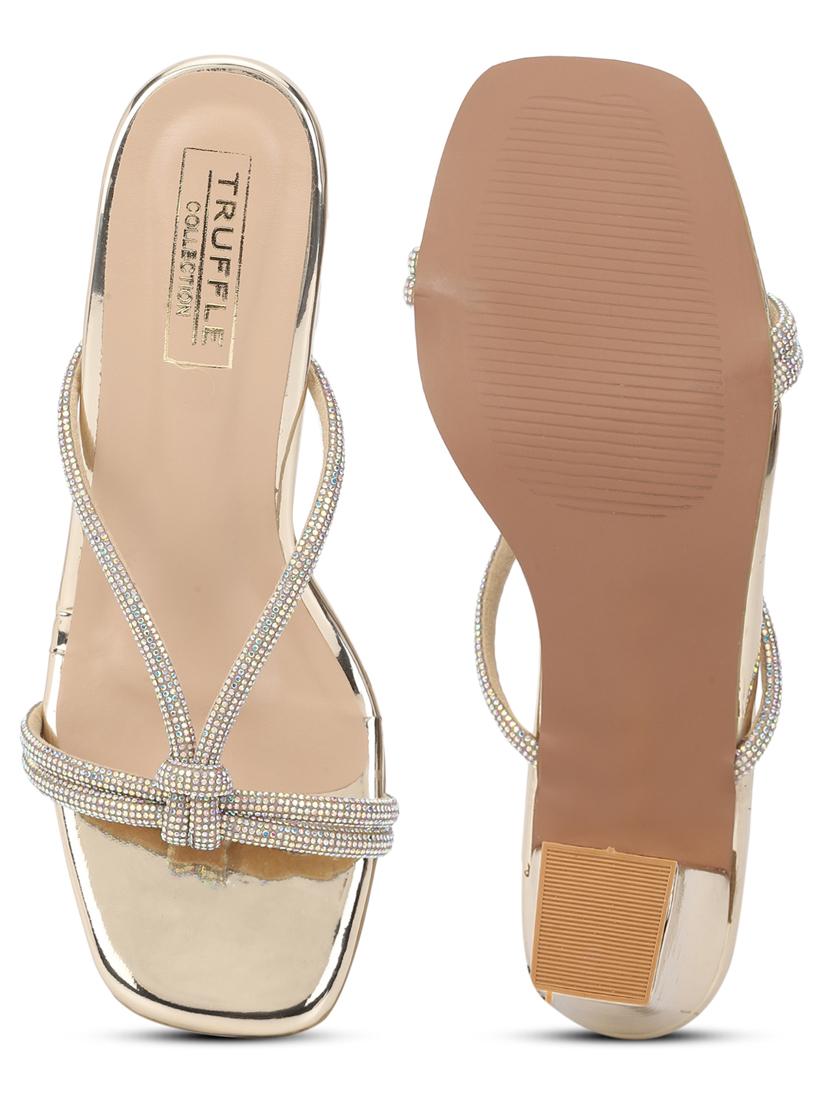 women slip on block heel sandal - 21049991 - Standard Image - 5