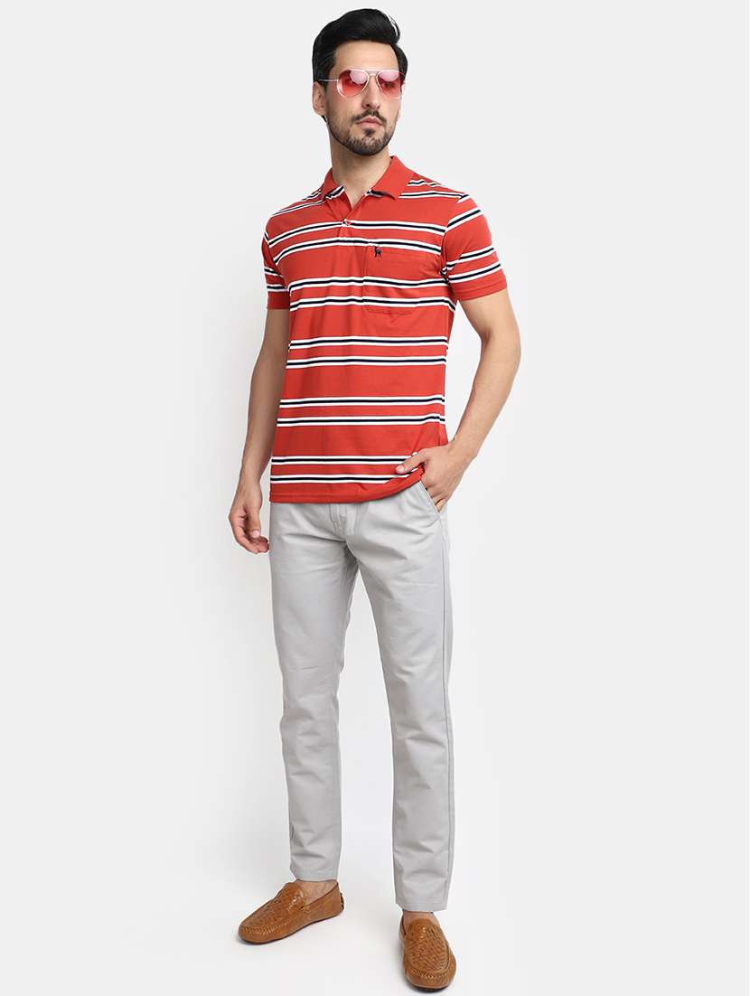 rust poly cotton tshirt - 21051095 -  Standard Image - 5