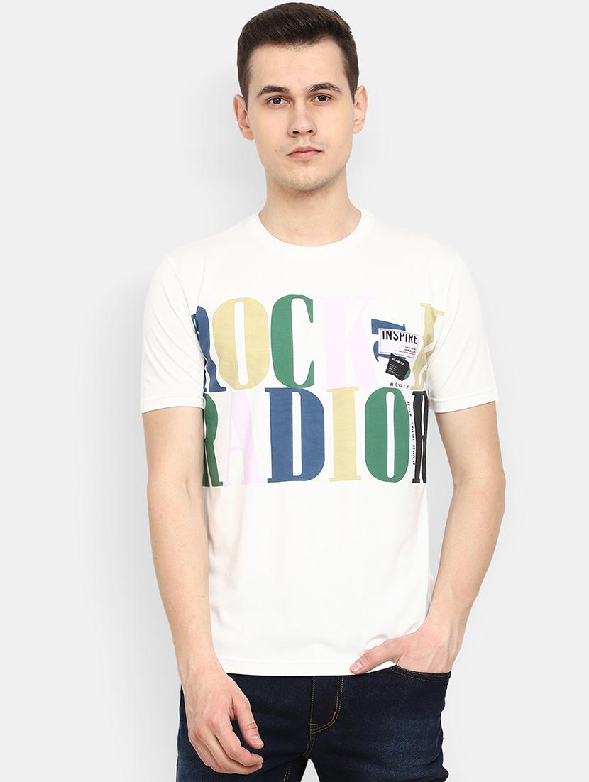 off white fancy fabric tshirt - 21051484 -  Zoom Image - 0